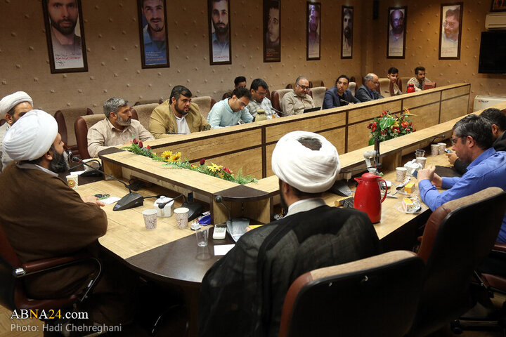 Photos: Press conference of head of Arbaeen Central Headquarters' Propaganda and Prayer Committee in Qom