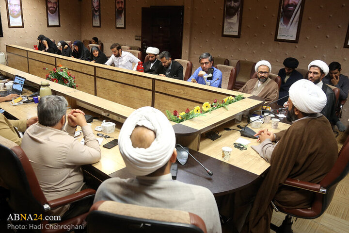 Photos: Press conference of head of Arbaeen Central Headquarters' Propaganda and Prayer Committee in Qom