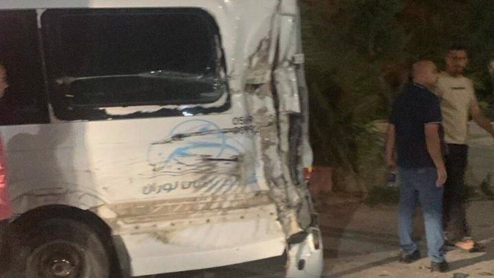 Israeli military vehicle rams Palestinian van near Jenin governorate