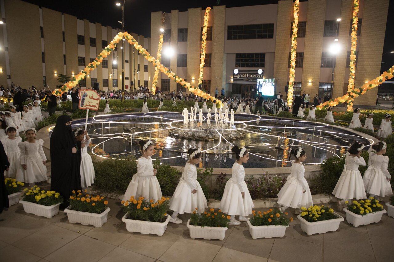 Al-Abbas Shrine holds a closing ceremony for educational experiences of kindergartens (+Photos)