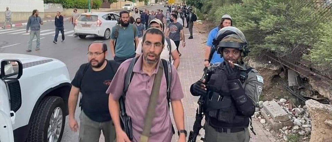 Extremist Jewish settlers block Palestinian village entrance for third time in a week