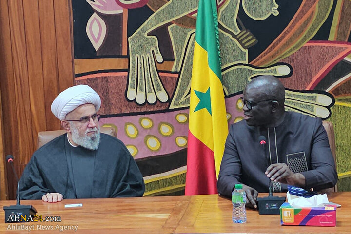 Photos: Secretary General of AhlulBayt World Assembly meets with President of University of Dakar