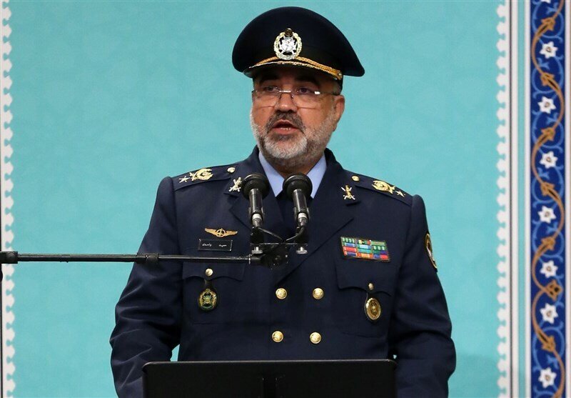 Iranian Air Force Chief reaffirms readiness to defend national airspace