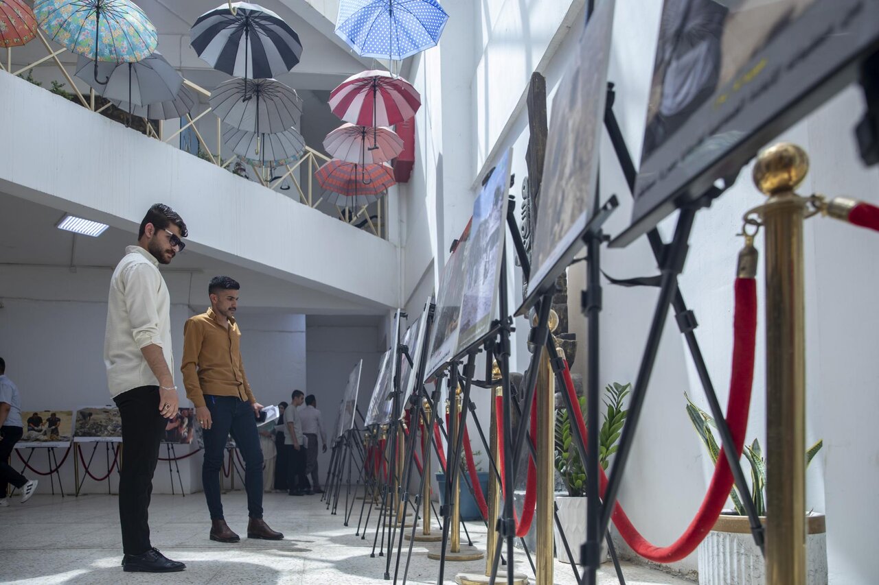 Al-Abbas holy shrine organizes an exhibition to document crimes committed against Iraqis (+Photos)