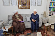 Photos: Ayatollah Ramazani meets with Chairman of AhlulBayt Ulema Council of Senegal