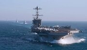 Ang US aircraft carrier ay sumasailalim sa pag-sasaayos pagkatapos maiulat ito ng mga balitang haka-haka