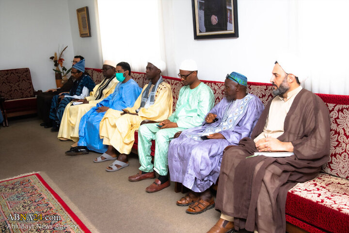 Photos: West African scholars, religious figures meet with Ayatollah Ramazani