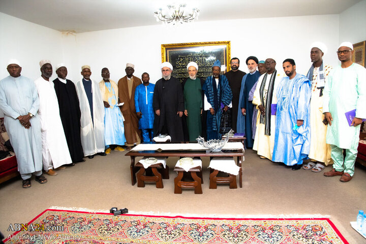 Photos: West African scholars, religious figures meet with Ayatollah Ramazani