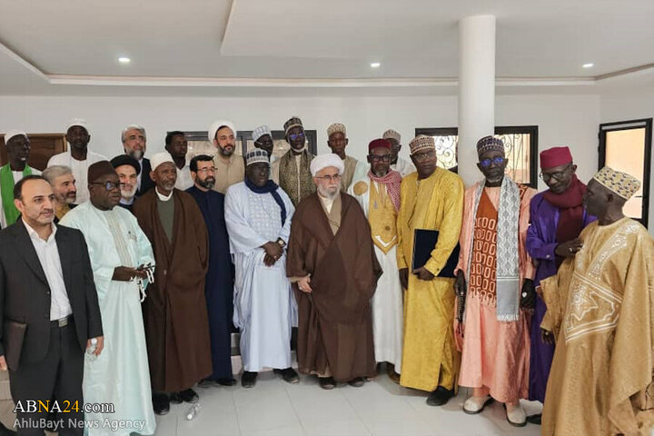 Photos: Secretary General of AhlulBayt World Assembly meets with President of Senegalese Ulema Association