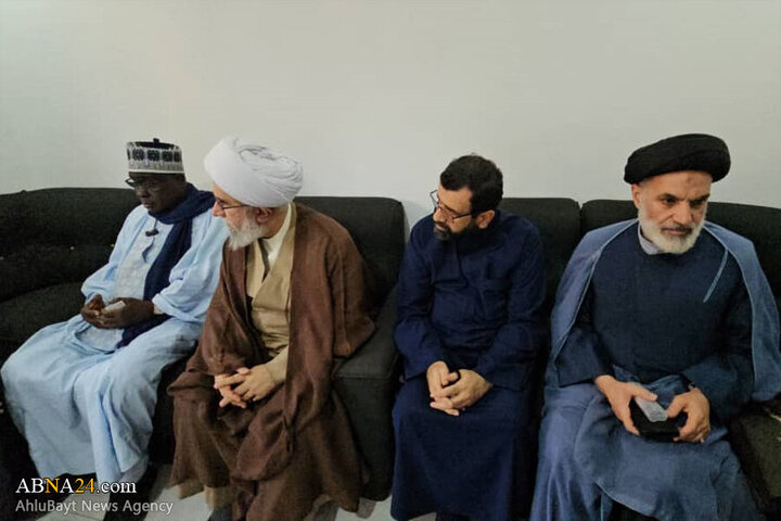 Photos: Secretary General of AhlulBayt World Assembly meets with President of Senegalese Ulema Association