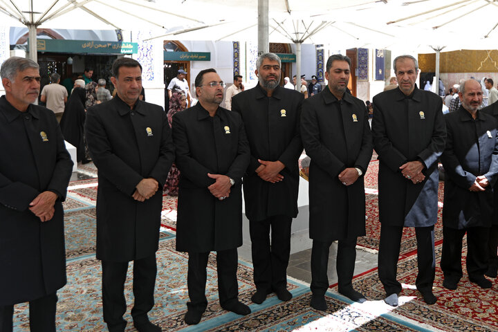 عکس خبری | مراسم بزرگداشت مرحوم حجت‌الاسلام والمسلمین ابوترابی در حرم مطهر رضوی