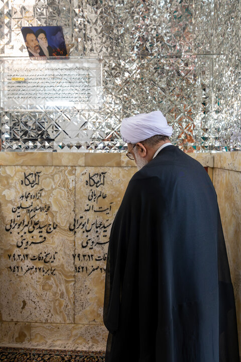 عکس خبری | مراسم بزرگداشت مرحوم حجت‌الاسلام والمسلمین ابوترابی در حرم مطهر رضوی