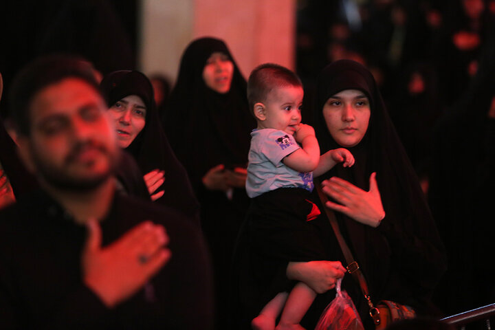 Photos: Imam Baqir mourning ceremony held at Hazrat Masoumeh shrine