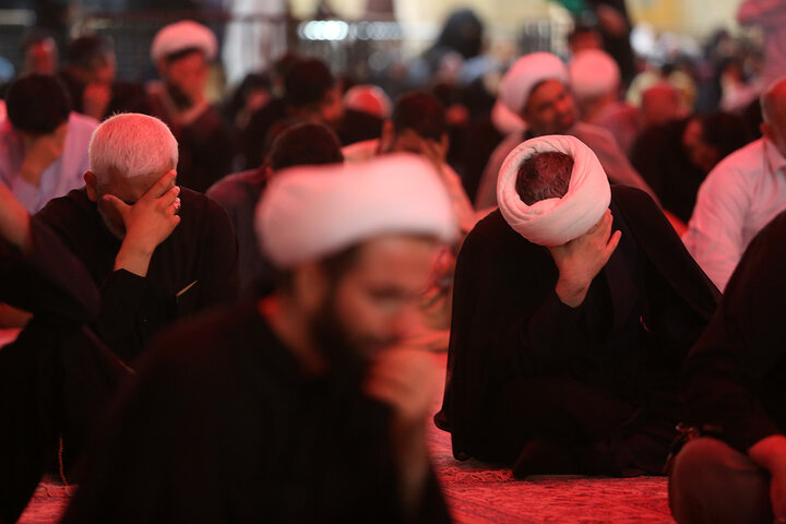 Photos: Imam Baqir mourning ceremony held at Hazrat Masoumeh shrine