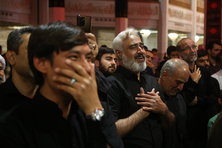 Photos: Imam Baqir mourning ceremony held at Hazrat Masoumeh shrine