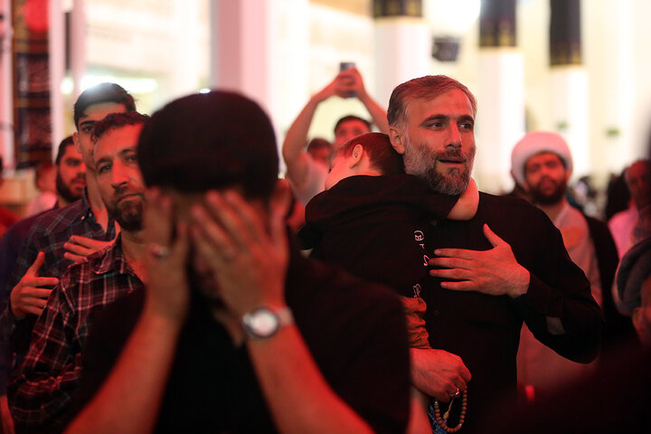 Photos: Imam Baqir mourning ceremony held at Hazrat Masoumeh shrine