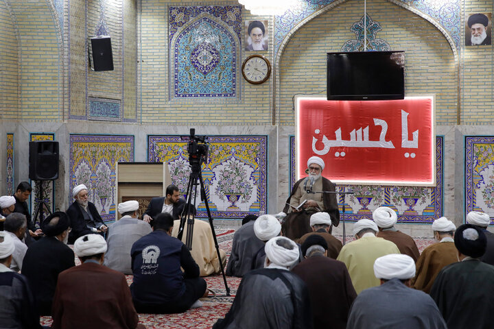 عکس خبری | آخرین جلسه درس خارج فقه تولیت آستان قدس رضوی در سال تحصیلی 1403-1404