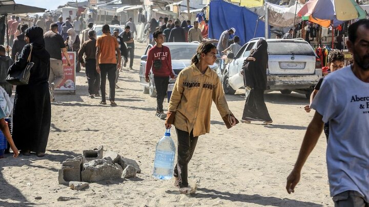 Photos: Shortage crisis of drinking water in Khan Yunis