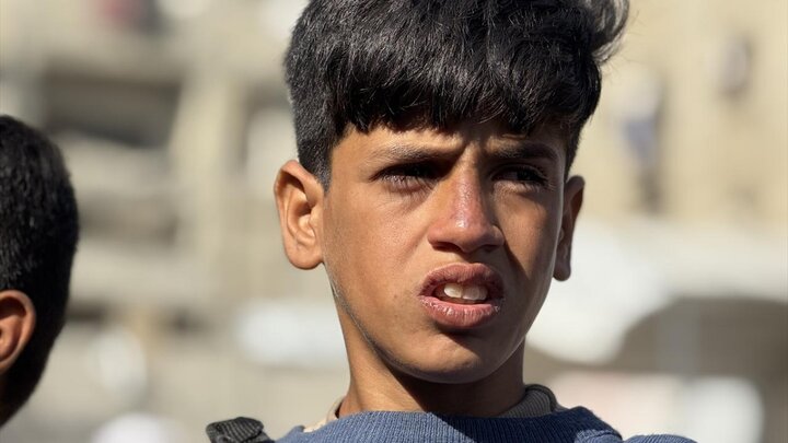 پیکر شهدای فلسطینی که برای دریافت کمک‌های بشردوستانه تجمع کرده بودند