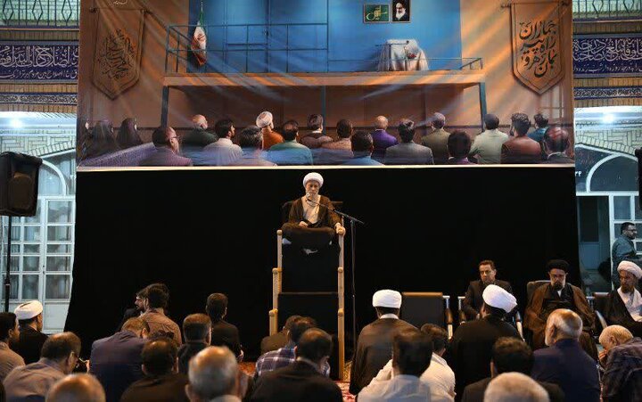 تصاویر|  مراسم سوگواری شب شهادت حضرت امام محمد باقر(ع) در شهرستان آباده