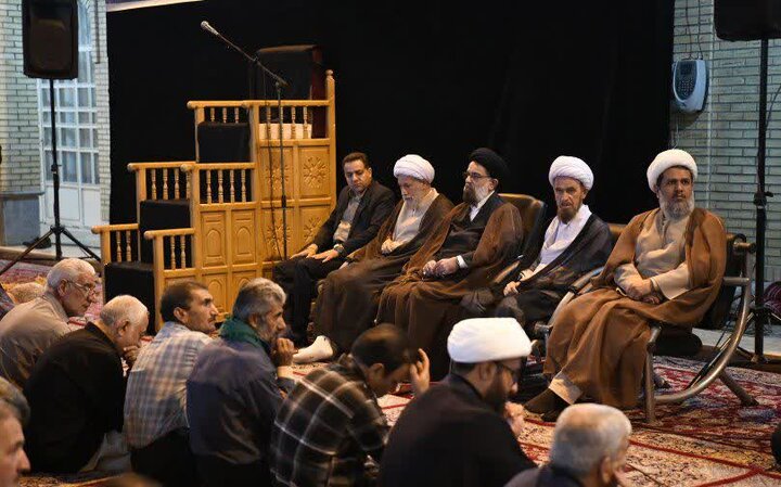 تصاویر|  مراسم سوگواری شب شهادت حضرت امام محمد باقر(ع) در شهرستان آباده