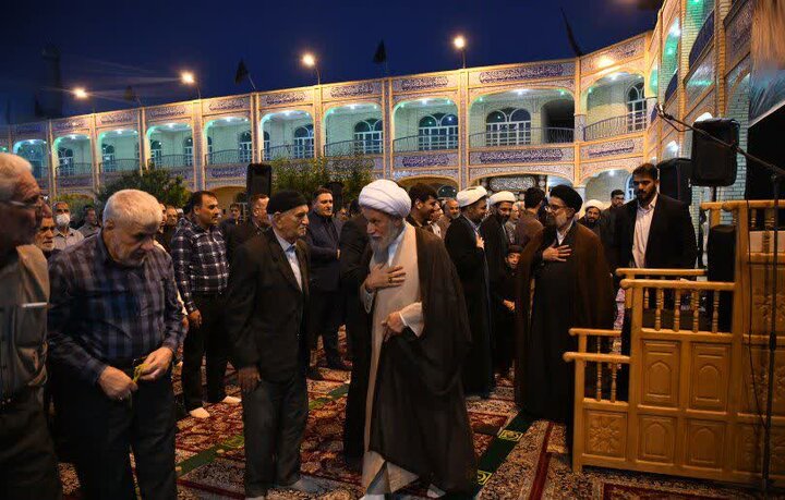 تصاویر|  مراسم سوگواری شب شهادت حضرت امام محمد باقر(ع) در شهرستان آباده