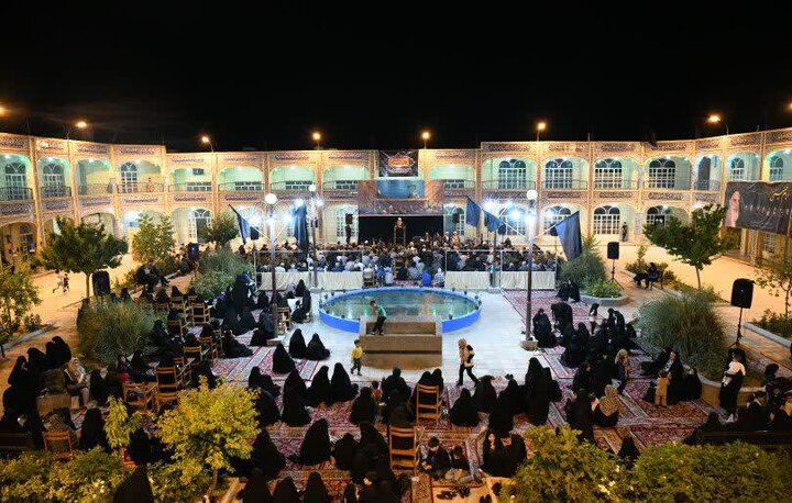 تصاویر|  مراسم سوگواری شب شهادت حضرت امام محمد باقر(ع) در شهرستان آباده