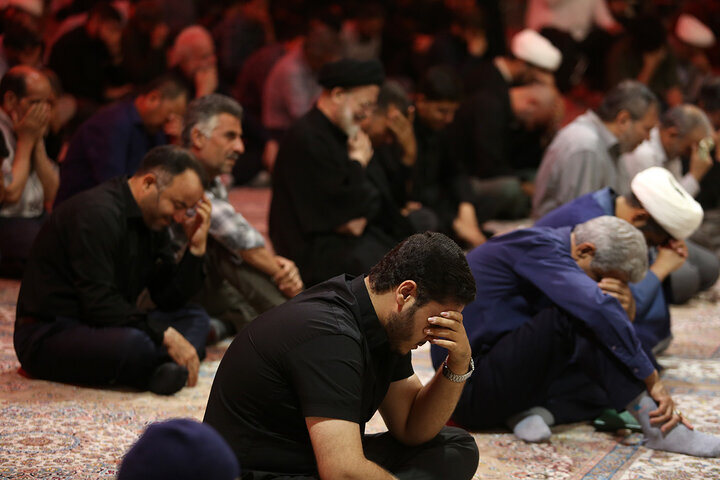 قم میں امام محمد باقرؑ کی شہادت کی مناسبت سے پُر سوز مجلس