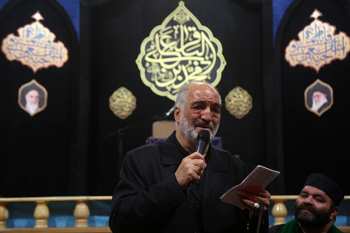 قم میں امام محمد باقرؑ کی شہادت کی مناسبت سے پُر سوز مجلس