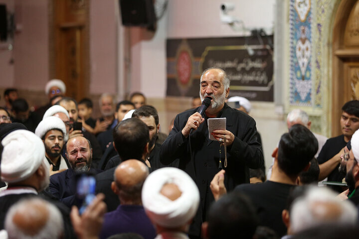 قم میں امام محمد باقرؑ کی شہادت کی مناسبت سے پُر سوز مجلس