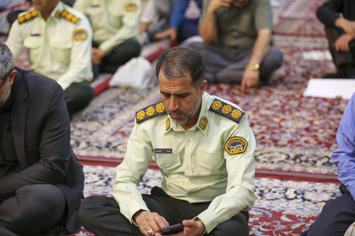 تصاویر| مراسم بزرگداشت حضرت امام خمینی(ره) در سومین حرم اهل بیت(ع)