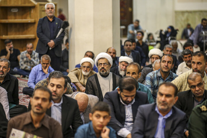 تصاویر| مراسم بزرگداشت حضرت امام خمینی(ره) در سومین حرم اهل بیت(ع)