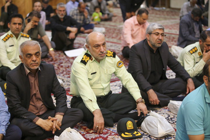 تصاویر| مراسم بزرگداشت حضرت امام خمینی(ره) در سومین حرم اهل بیت(ع)