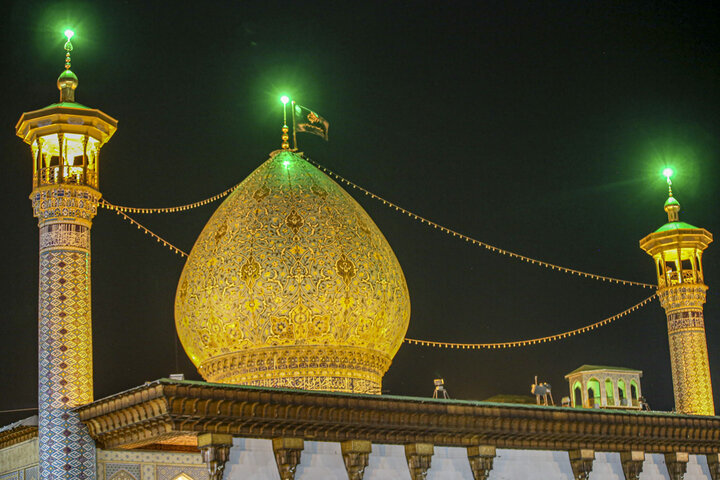 تصاویر| مراسم بزرگداشت حضرت امام خمینی(ره) در سومین حرم اهل بیت(ع)