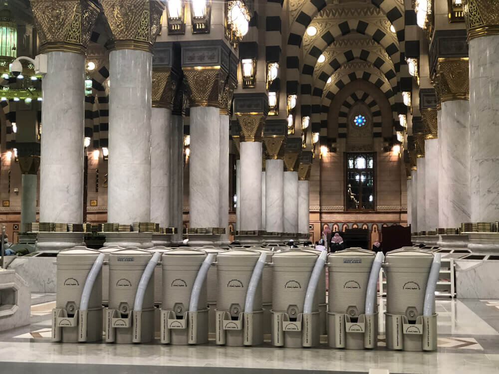 218,336 bottles of Zamzam Water distributed to worshippers in Medina
