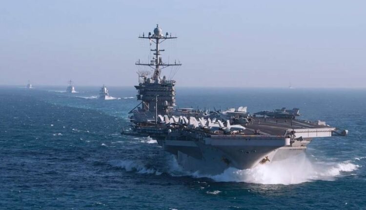 US aircraft carrier undergoes maintenance after reported