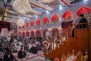 تقرير مصور/ إقامة مجلس عزاء في ذكرى شهاد الإمام الباقر (ع) في العتبة العباسية المقدسة