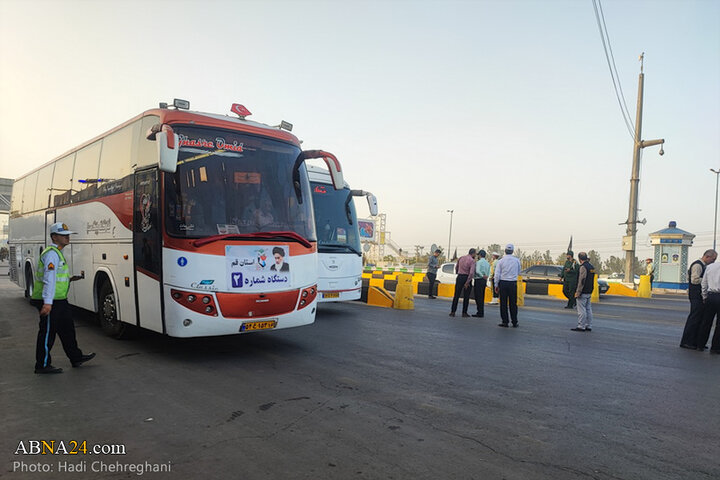 اعزام کاروان‌های اعزامی از شهر قم به مرقد امام خمینی(ره)