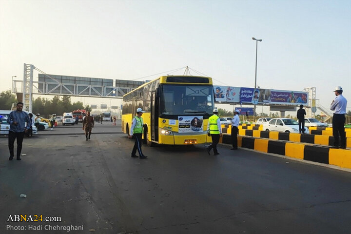 اعزام کاروان‌های اعزامی از شهر قم به مرقد امام خمینی(ره)