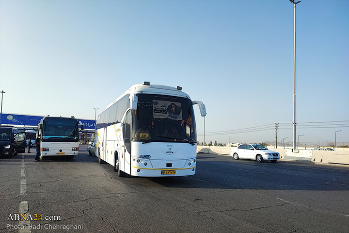 اعزام کاروان‌های اعزامی از شهر قم به مرقد امام خمینی(ره)