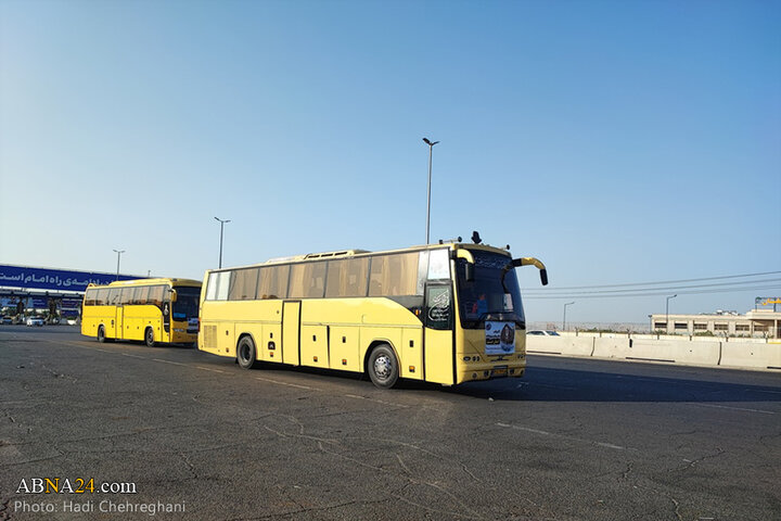 اعزام کاروان‌های اعزامی از شهر قم به مرقد امام خمینی(ره)
