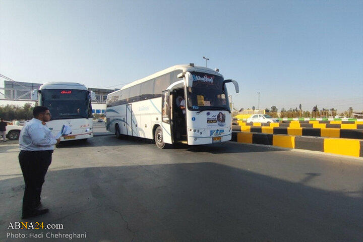 اعزام کاروان‌های اعزامی از شهر قم به مرقد امام خمینی(ره)