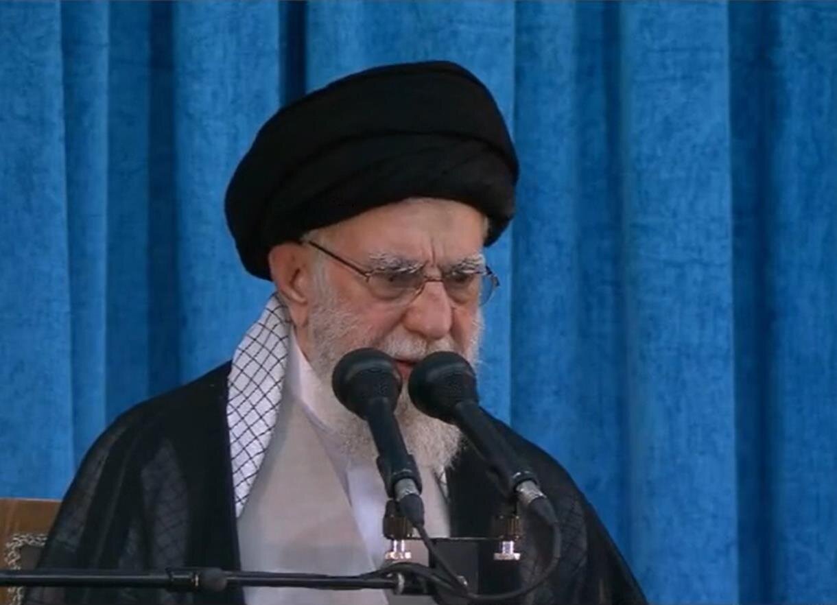 خطاب قائد الثورة الاسلامية بذكرى رحيل الإمام الخميني (رض) بالعاصمة الإيرانية
