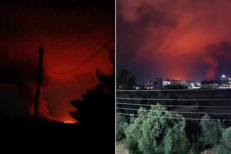 طائرات حربية صهيونية تشن غارات على سوريا