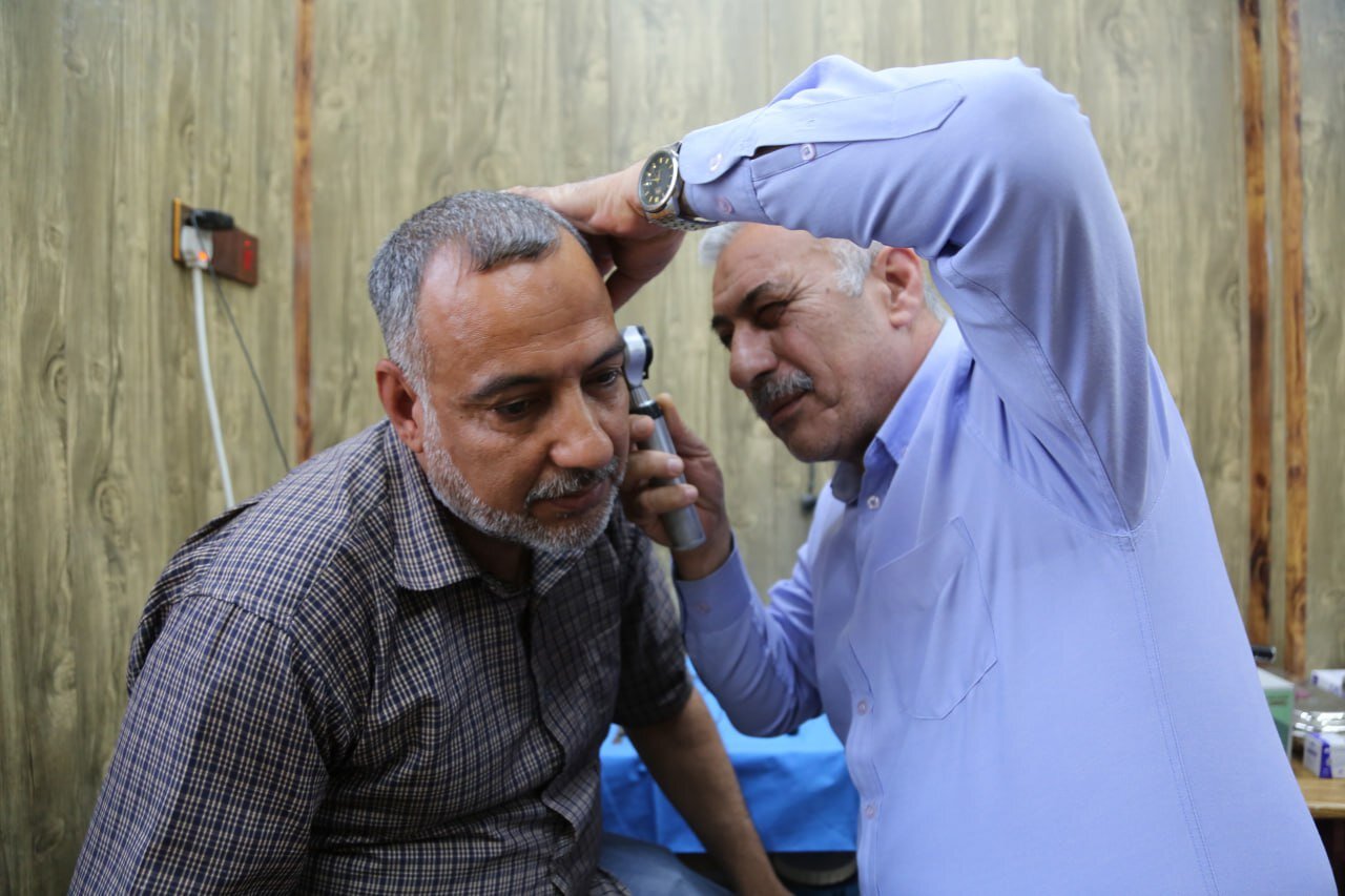 مجمع الامام الحسين (ع) الطبي يستقبل بحدود (24) الف مراجع خلال (6) اشهر+(صور)