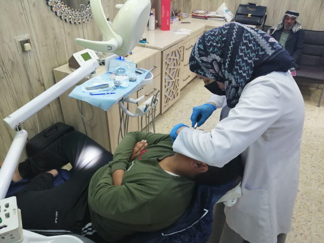 مجمع الامام الحسين (ع) الطبي يستقبل بحدود (24) الف مراجع خلال (6) اشهر+(صور)