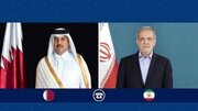 Idiniin ni Pangulong Pezeshkian at ng Emir ng Qatar ang magkasanib na pagsisikap para wakasan ang mga krimen ng Israel laban sa mga Palestino sa Gaza