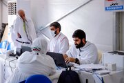Iranian Red Crescent establishes field hospitals in Mina, Arafat