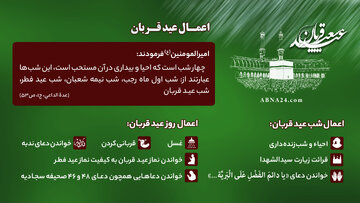 اینفوگرافی | اعمال عید قربان