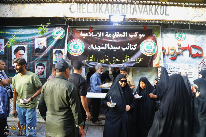 برپایی ایستگاه صلواتی سالگرد رحلت امام خمینی(ره) در شهر قم